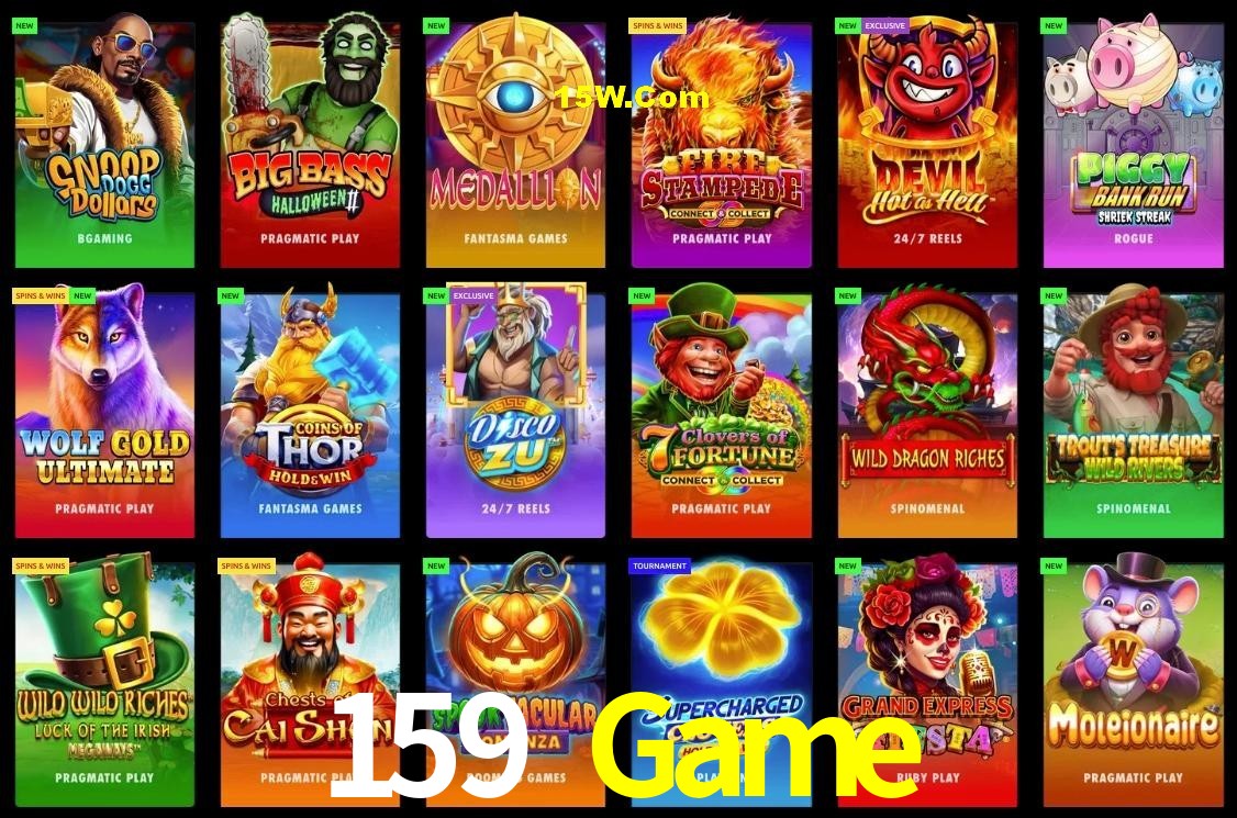 Game Providers 159 Game